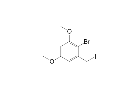 2-Bromanyl-1-(iodanylmethyl)-3,5-dimethoxy-benzene