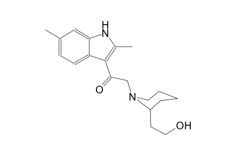 1-(2,6-dimethyl-1H-indol-3-yl)-2-[2-(2-hydroxyethyl)-1-piperidinyl]ethanone
