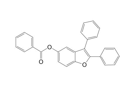 2,3-Diphenylbenzofuran-5-yl benzoate