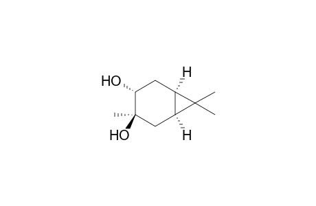 (1R,3R,4R,6S)-4,7,7-trimethylbicyclo[4.1.0]heptane-3,4-diol