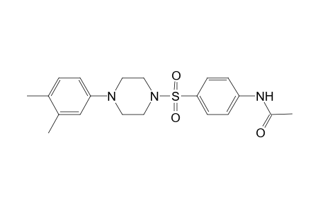 Acetamide, N-[4-[4-(3,4-dimethylphenyl)piperazine-1-sulfonyl]phenyl]-
