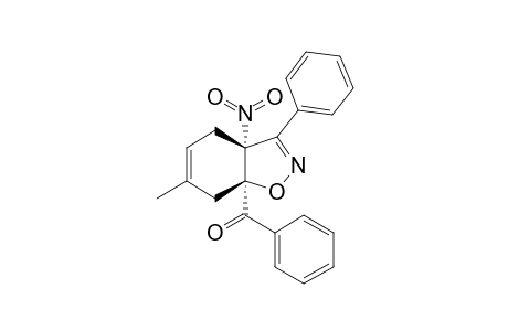 (3ASR,7ARS)-7A-BENZOYL-6-METHYL-3A-NITRO-3-PHENYL-3A,4,7,7A-TETRAHYDRO-1,2-BENZISOXAZOLE