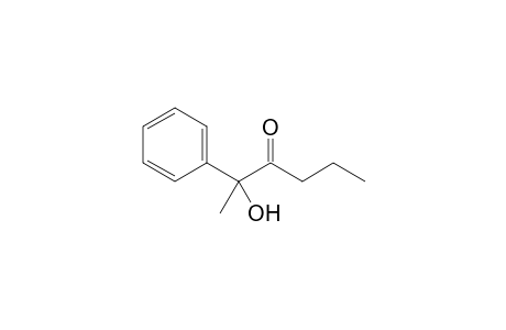 2-Hydroxy-2-phenylhexan-3-one