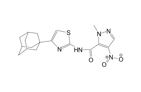 N-[4-(1-adamantyl)-1,3-thiazol-2-yl]-1-methyl-4-nitro-1H-pyrazole-5-carboxamide