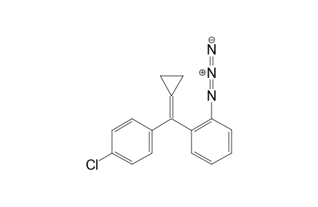 1-Azido-2-((4-chlorophenyl)(cyclopropylidene)methyl)benzene