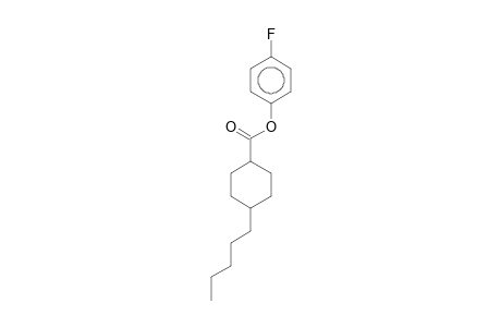 4-Fluorophenyl 4-pentylcyclohexanecarboxylate