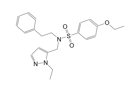 benzenesulfonamide, 4-ethoxy-N-[(1-ethyl-1H-pyrazol-5-yl)methyl]-N-(2-phenylethyl)-