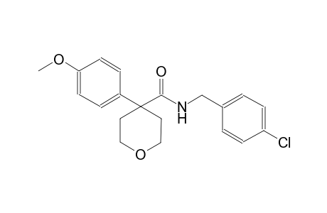 2H-pyran-4-carboxamide, N-[(4-chlorophenyl)methyl]tetrahydro-4-(4-methoxyphenyl)-