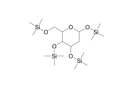 2-Deoxy-1,3,4,6-tetrakis-O-(trimethylsilyl)hexopyranose