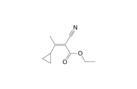 2-butenoic acid, 2-cyano-3-cyclopropyl-, ethyl ester, (2Z)-