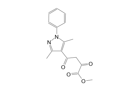 methyl 4-(3,5-dimethyl-1-phenyl-1H-pyrazol-4-yl)-2,4-dioxobutanoate