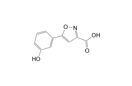5-(3-hydroxyphenyl)-3-isoxazolecarboxylic acid
