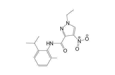 1-ethyl-N-(2-isopropyl-6-methylphenyl)-4-nitro-1H-pyrazole-3-carboxamide