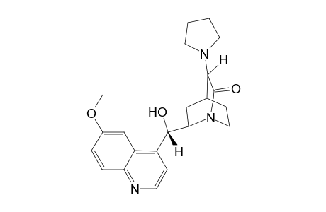 9-Hydroxy-6'-methoxyruban-3-(pyrrolidin-1'-yl)ruban-2-one