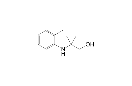 2-Methyl-2-(o-tolylamino)propan-1-ol