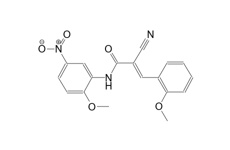 (2E)-2-cyano-N-(2-methoxy-5-nitrophenyl)-3-(2-methoxyphenyl)-2-propenamide