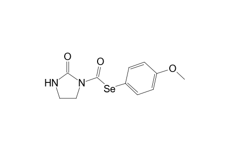 Imidazolidine-2-one-1-(p-methoxybenzoyl)selenoester