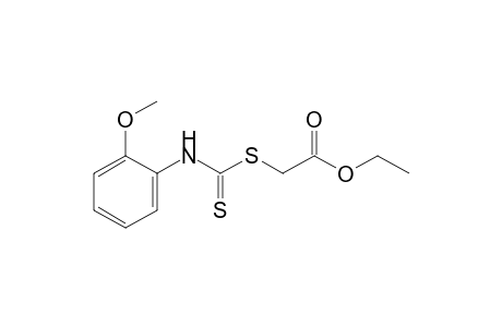 mercaptoacetic acid, ethyl ester, dithio-o-methoxycarbanilate
