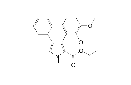 Ethyl 3-(2,3-dimethoxyphenyl)-4-phenyl-1H-pyrrole-2-carboxylate