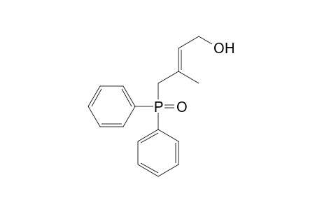 (E)-4-diphenylphosphinoyl-3-methylbut-2-en-1-ol