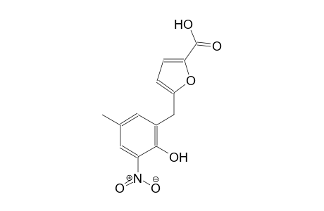 5-(2-hydroxy-5-methyl-3-nitrobenzyl)-2-furoic acid