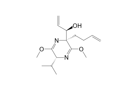 (2R,5S,1'R)-5-(3-Butenyl)-2,5-dihydro-3,6-dimethoxy-5-(1-hydroxy-2-propenyl)-2-isopropylpyrazine