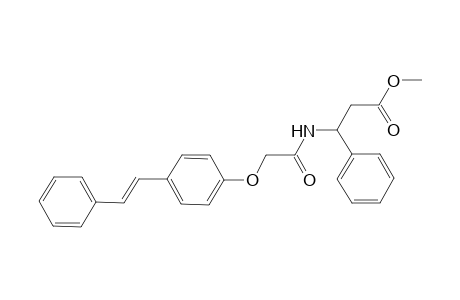 N-(E)-stilbenyloxymethylcarbonyl-b-phenyl-b-alanine methyl ester