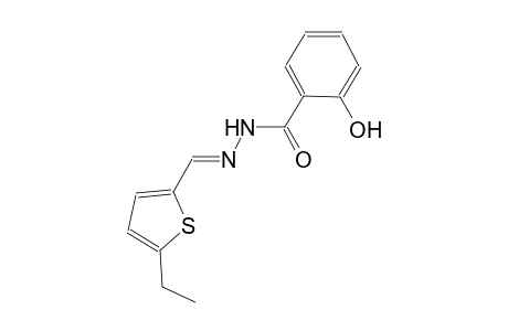N'-[(E)-(5-ethyl-2-thienyl)methylidene]-2-hydroxybenzohydrazide