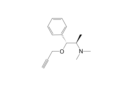 (1R,2R)-2-(N,N-Dimethylamino)-1-phenylpropyl propynyl ether