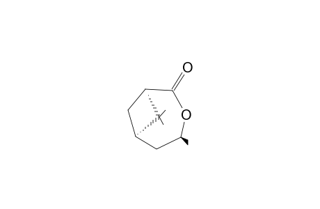 trans-4,7,7-Trimethyl-3-oxabicyclo[4.1.1.]octan-2-one