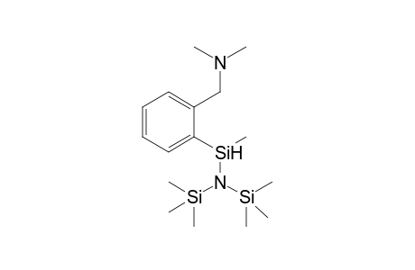 [2-(Dimethylaminomethyl)phenyl][bis(trimethylsilyl)amino]-methyl-silane