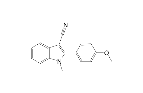 2-(4-Methoxyphenyl)-1-methyl-1H-indole-3-carbonitrile