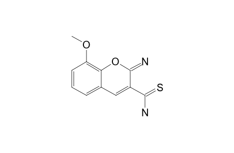 2-IMINO-8-METHOXY-2H-BENZOPYRAN-3-CARBOTHIAMIDE