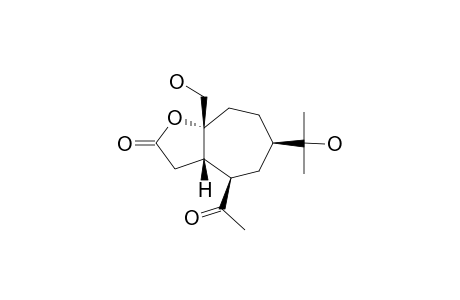 (1S,5R,7R,10R)-SECOATRACTYLOLACTONE