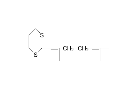 (E)-2-(2,6-DIMETHYL-1,5-HEPTADIENYL)-m-DITHIANE