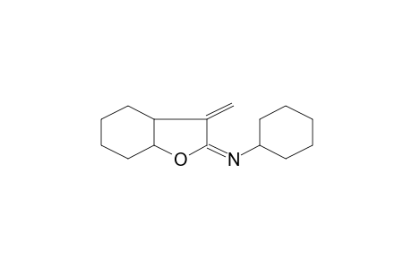 N-((2E)-3-Methylenehexahydro-1-benzofuran-2(3H)-ylidene)cyclohexanamine