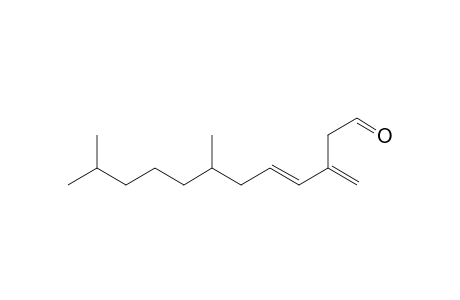 (4E)-7,11-Dimethyl-3-methylidenedodec-4-enal