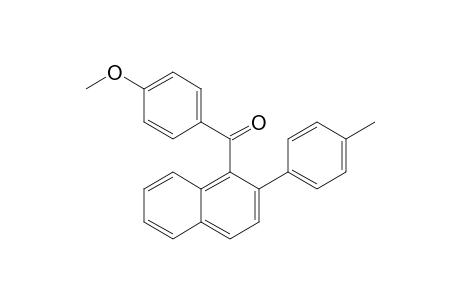 (4-Methoxyphenyl)(2-p-tolylnaphthalen-1-yl)methanone
