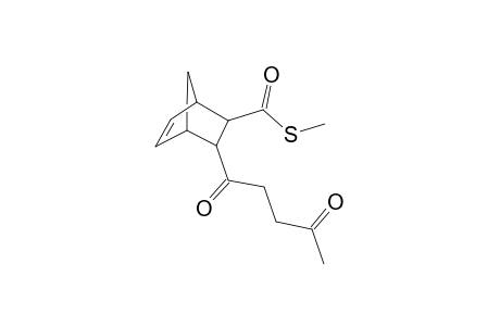 Methyl (2-endo.gamma.-oxo-valeryl)bicyclo[2.2.1]hept-5-ene-3-endo-thiocarboxylate