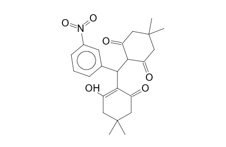 2-[.alpha.-(2-Hydroxy-4,4-dimethyl-6-oxo-1-cyclohexen-1-yl)-3-nitrobenzyl]-5,5-dimethyl-1,3-cyclohexanedione