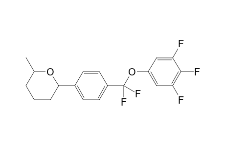 2-[4-[difluoro-(3,4,5-trifluorophenoxy)methyl]phenyl]-6-methyl-tetrahydropyran