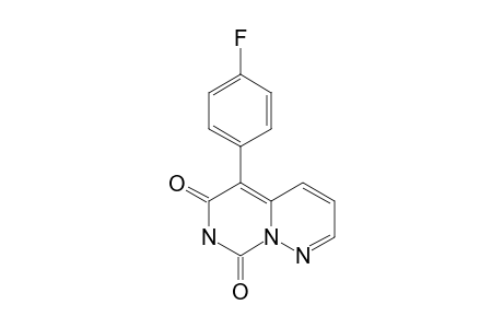 5-(4-FLUOROPHENYL)-7H,8H-PYRIMIDO-[1,6-B]-PYRIDAZIN-6,8-DIONE