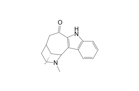 2,13.alpha.-Dimethyl-7-oxo-2,3,4,5,6,7-hexahydo-1,5-methano-1H-azonino[4,3-b]indole