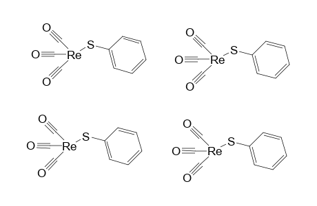 Rhenium, tetrakis[.mu.3-(benzenethiolato)]dodecacarbonyltetra-
