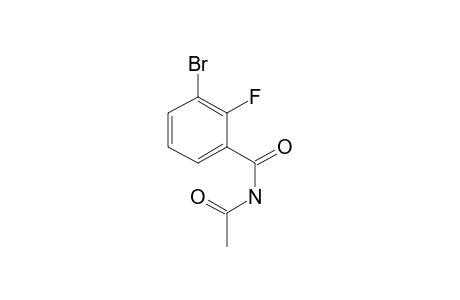 3-Bromo-2-fluorobenzamide, N-acetyl-