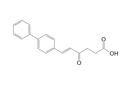 (E)-6-Biphenyl-4-yl-4-oxohex-5-enoic acid