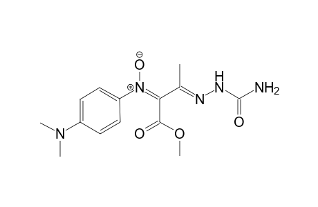 N1-(Aminocarbonyl)-N2-[3-(methoxycarbonyl)-3-[4-(N",N"-dimethylaminophenyl)imino-N'-oxide]prop-2-ylidene]hydrazone