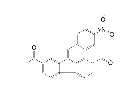 1,1'-(9-(4-nitrobenzylidene)-9H-fluorene-2,7-diyl)diethanone
