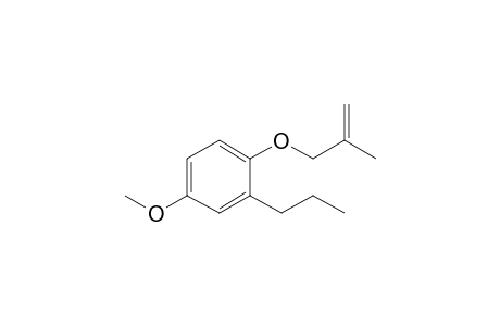 3-(4-Methoxy-2-propylphenoxy)-2-methylpropene