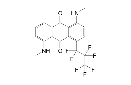 1,5-Bis(methylamino)-4-(perfluoropropyl)anthraquinone